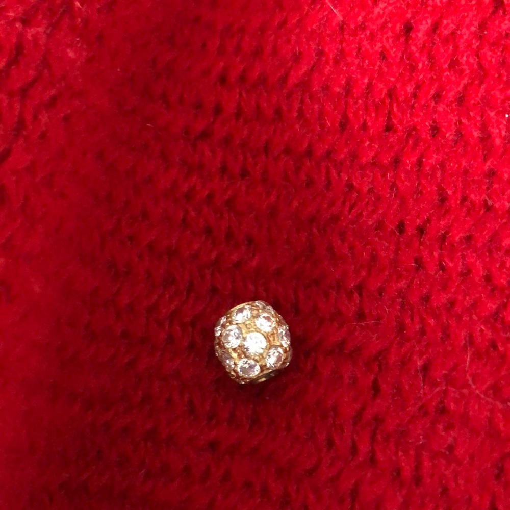 PANDORA Pave Stone Charm